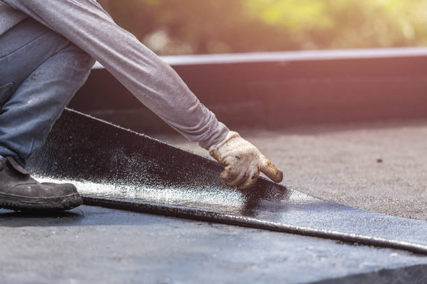 Professional Waterproofing technician working in New Albany, OH